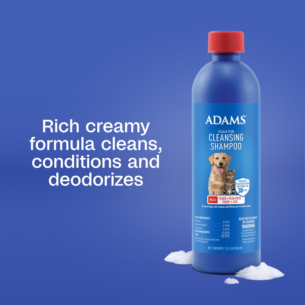 Rich creamy formula cleans, conditions and deodorizes
