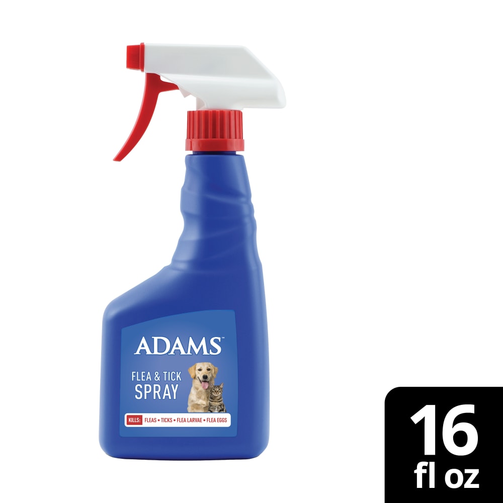Retail packaging for adams flea and tick spray