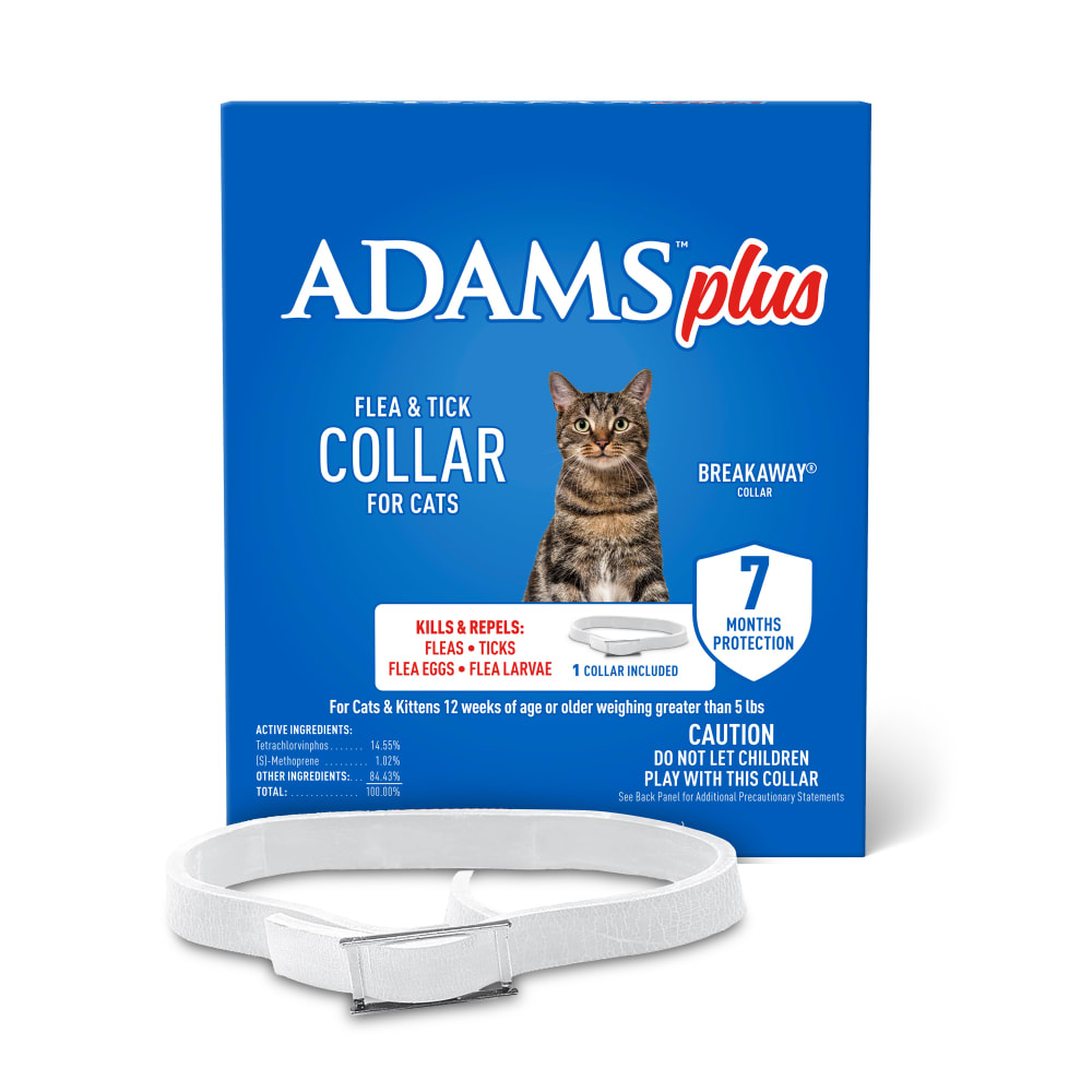 Retail package for adams flea and tick collar for cats