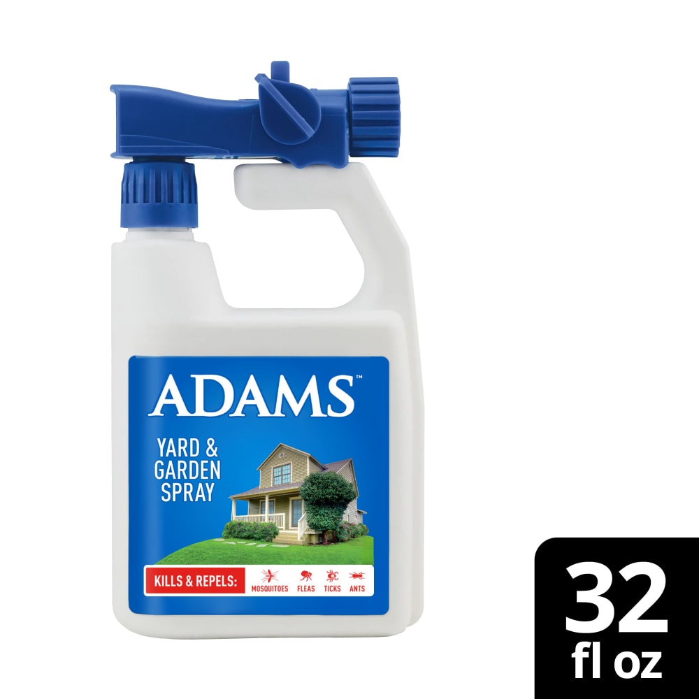 Retail packaging for ADAMS Yard & Garden Spray