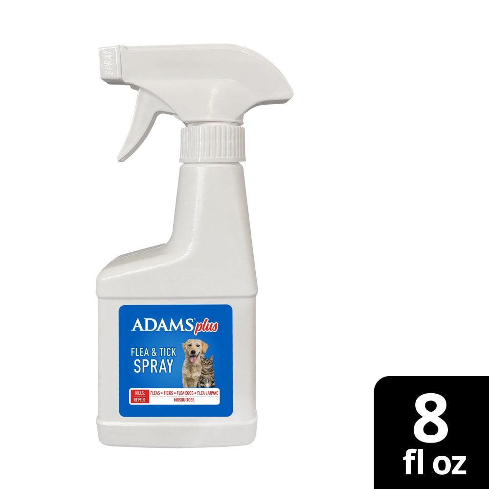 Retail packaging for adams plus flea and tick spray