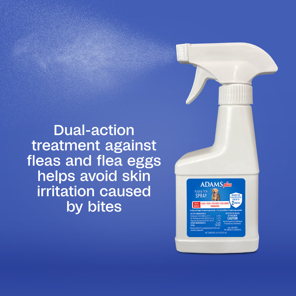 Dual action treatment against fleas and flea eggs