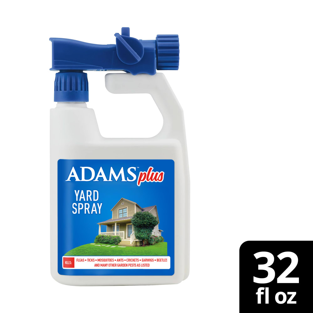 Retail packaging for ADAMS Plus Yard Spray