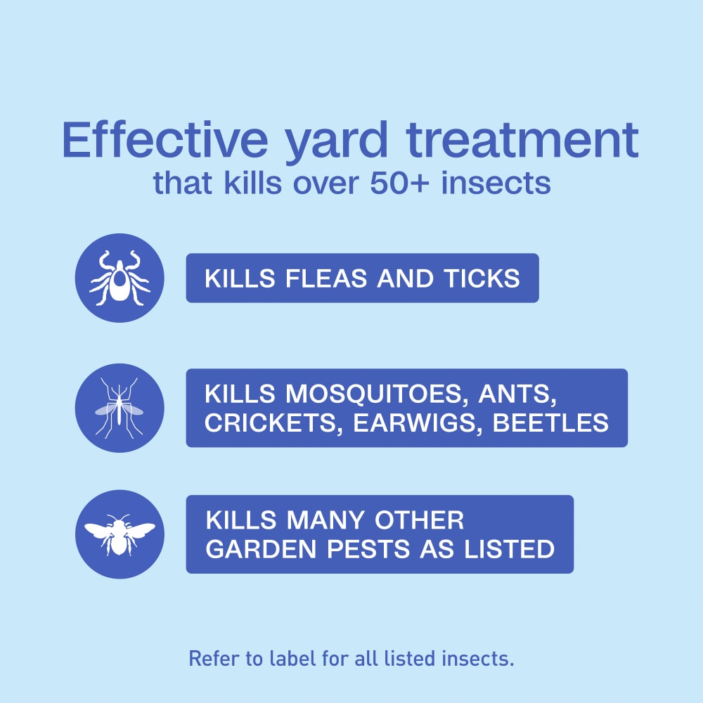 Effective yard treatment that kills over 5-+ insects
